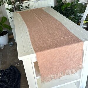 Boho tassel scarf, material unknown material tag taken off measurements in pics